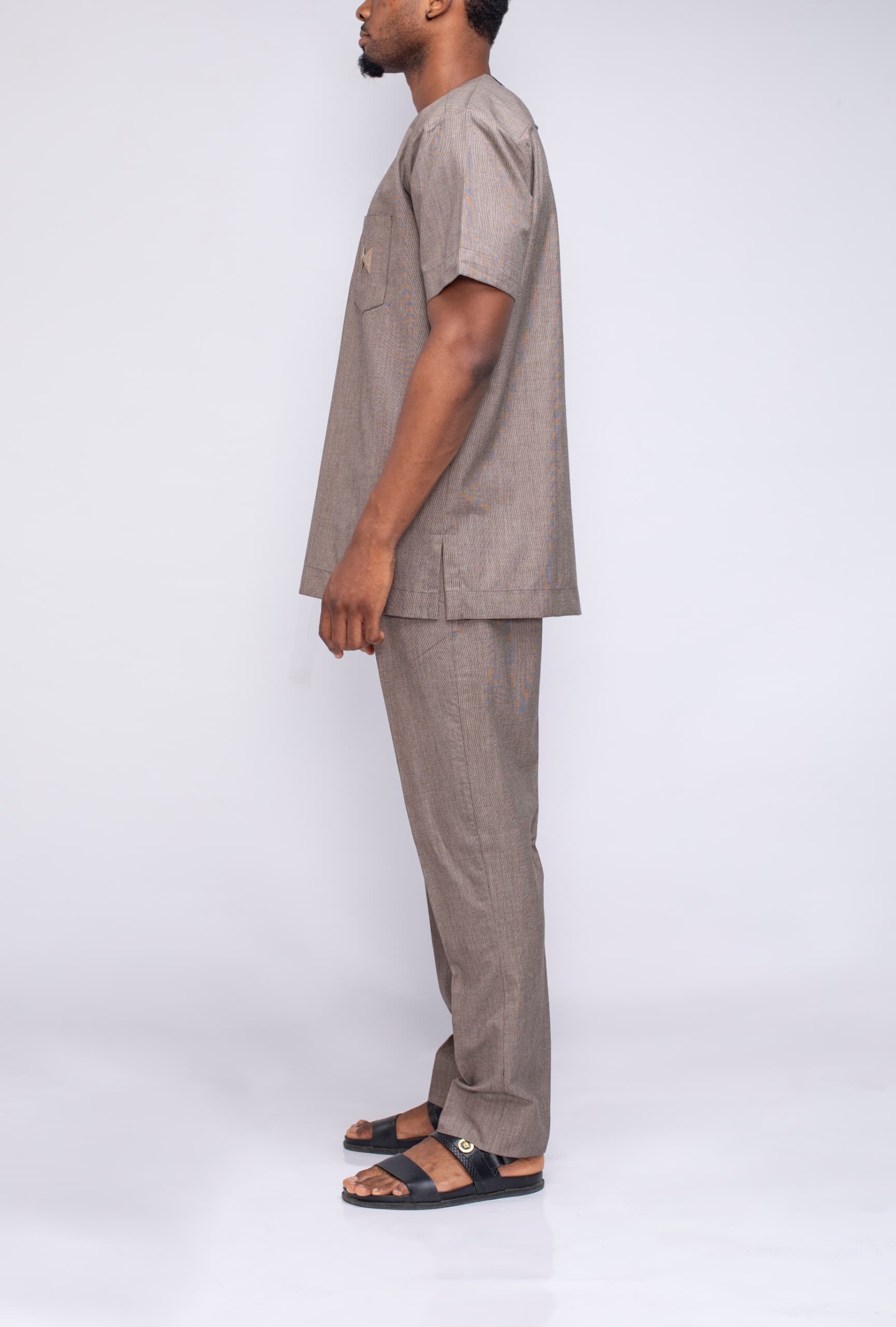 Men's Two Piece Set in Sand