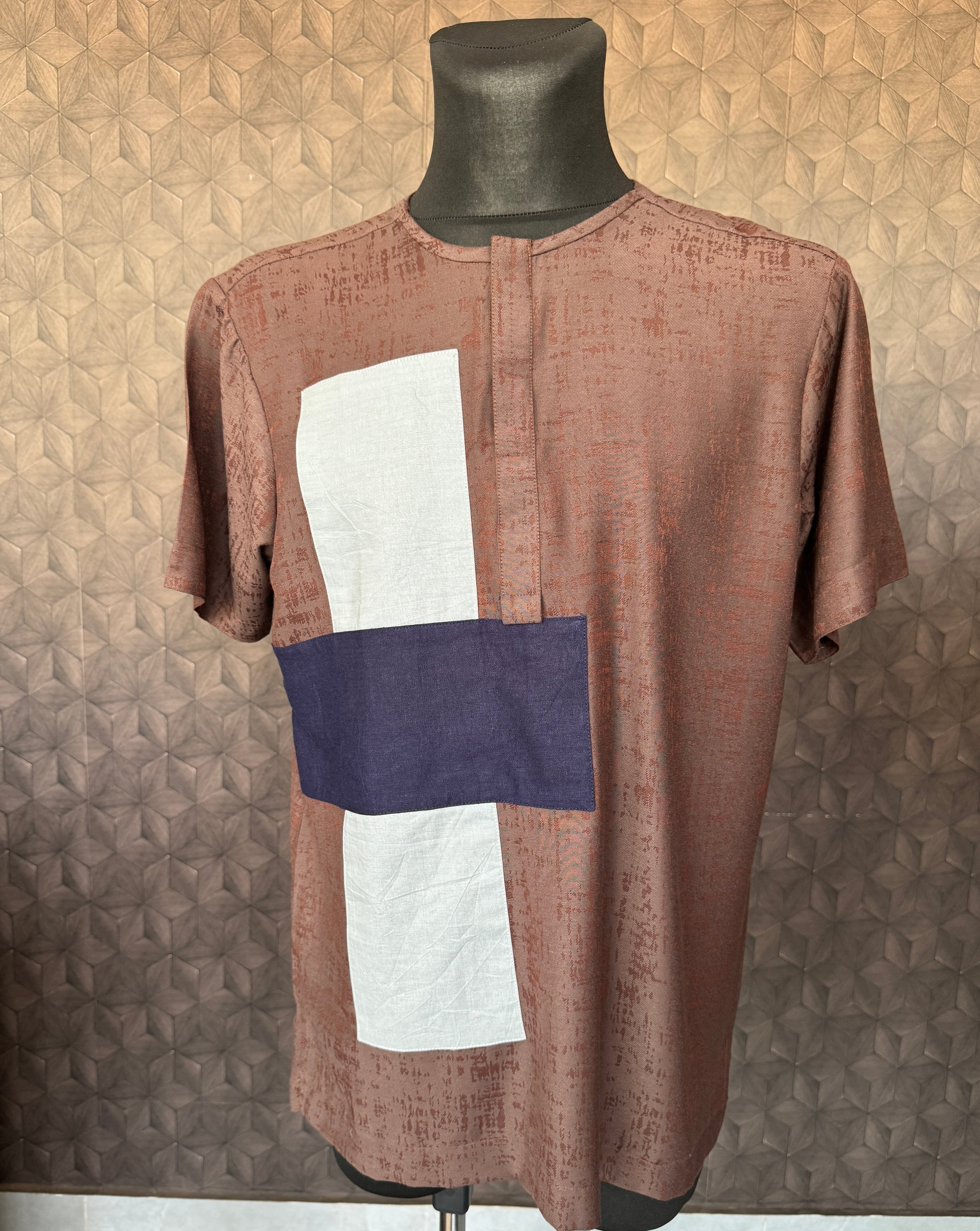 Colour Block Shirt