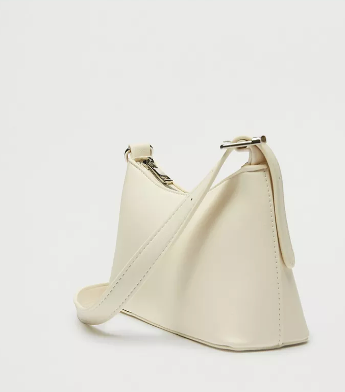 Cream Shoulder Bag