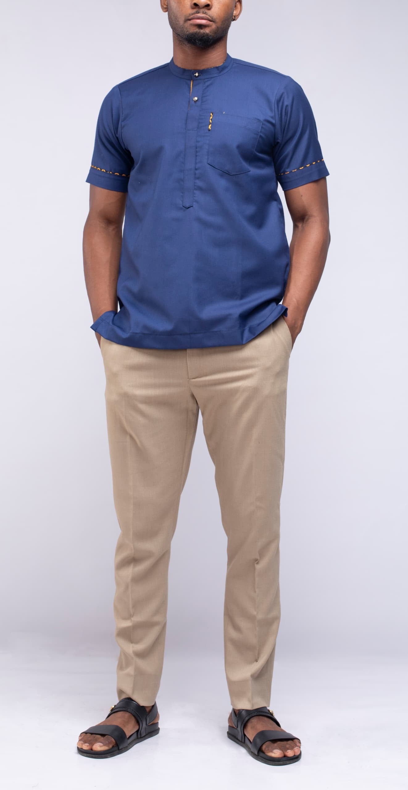 Short Sleeve Shirt in Blue